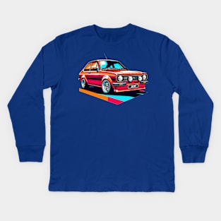 Ford Escort Kids Long Sleeve T-Shirt